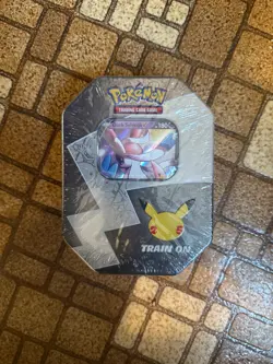 Pokemon TCG 25th Anniversary Celebrations Tin Dark Sylveon V Factory Sealed - Image 1