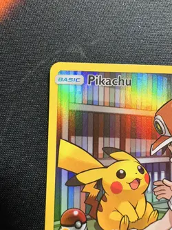 Pokemon Pikachu TCG Sun & Moon Cosmic Eclipse Card 241/236 Full Art Secret Rare - Image 5
