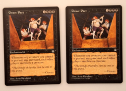 MTG Grave Pact (x2) - Stronghold 1998 (LP) - Image 1