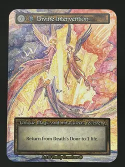 Divine Intervention Sorcery Contested Realm NM Gothic - Image 1