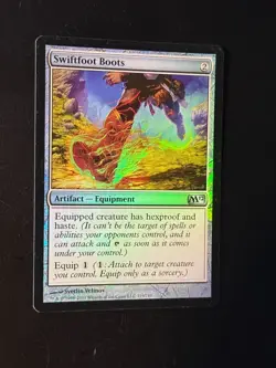 MTG - Swiftfoot Boots - Core M12 Set (2012) *Foil* 1x NM (Magic: The Gathering) - Image 1