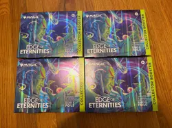 Lot of 4x Edge of Eternities Collector Booster Box Magic: The Gathering OMEGA - Image 1