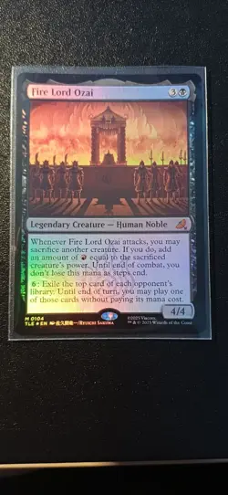 Fire Lord Ozai | Foil | MTG | TLA | Near Mint | English EN - Image 1