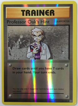 POKEMON PROFESSOR OAK'S HINT 84 /108 XY EVOLUTIONS UNCOMMON REVERSE HOLO NM - Image 1