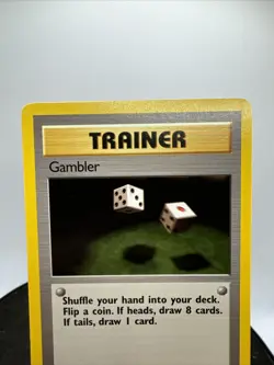 Gambler 60/62 1st Edition - Common - Fossil - Near Mint - Pokemon TCG - Image 5