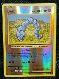 Pokemon Onix (Reverse Holo) 61/108 - XY Evolutions - Mint - Image 1