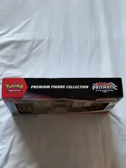 Pokemon TCG Prismatic Evolutions Premium Figure Collection New/Sealed DENTED - Image 2