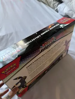 Pokemon TCG Prismatic Evolutions Premium Figure Collection New/Sealed DENTED - Image 5