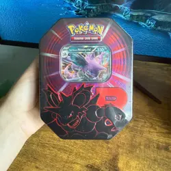 Pokemon TCG - Team Rocket Tin (Nidoking) | New and Sealed ✅ - Image 1