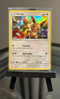 Pokemon - Hidden Fates - Eevee - 48/68 - Holo Rare - Image 1