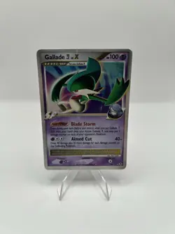 Pokemon TCG Gallade LV.X 106/111 Rising Rivals Holo 2009 - LP - Image 1