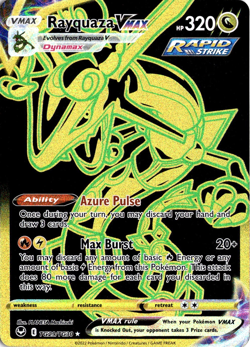 Rayquaza VMAX TG29/TG30 Pokemon Silver Tempest Trainer Gallery Secret Rare NM - Image 1
