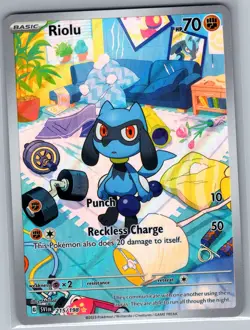 Riolu 215/198 SV01: Scarlet & Violet Base Set - Pokemon Card - NM - Image 1
