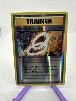Charizard Spirit Link 75/108 XY Evolutions Reverse Holo Uncommon Pokemon - Image 1
