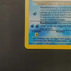 Pokemon TCG Karte - Lapras - 10/62 Holo Rare - Fossil Set Deutsch - Image 5
