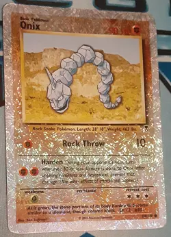 2002 | Pokemon Legendary Collection | Onix Reverse Holo | 84/110 - Image 1