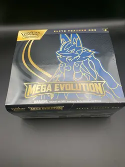 Pokemon TCG Mega Evolution Lucario Elite Trainer Box ETB - Brand New Sealed - Image 1