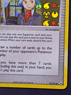 Steven’s Advice 92/101 Reverse Holo Hidden Legends Pokemon Card NM + FREE Mew #8 - Image 5