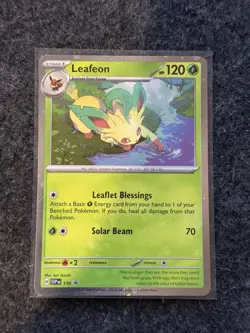 Leafeon SVP 170 - Cosmos Holo - Black Star Promo - Pokemon Card - Image 1