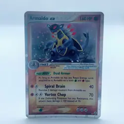 Pokemon TCG Karte - Armaldo ex Ex Legend Maker | 84/92 | Holo Deutsch - Image 1