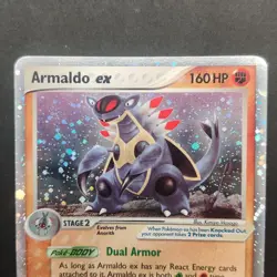 Pokemon TCG Karte - Armaldo ex Ex Legend Maker | 84/92 | Holo Deutsch - Image 3