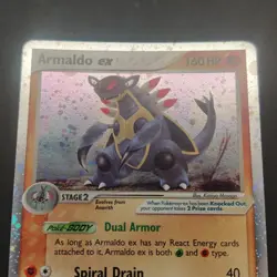 Pokemon TCG Karte - Armaldo ex Ex Legend Maker | 84/92 | Holo Deutsch - Image 4
