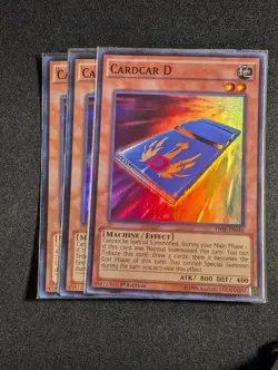 Yugioh - 3x Cardcar D THSF-EN044 1st Edition Super Rare NM - Image 1
