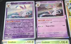 Eevee Prismatic Evolutions 16 Card Lot Holo & Reverse Holo Pokemon TCG +++ - Image 3