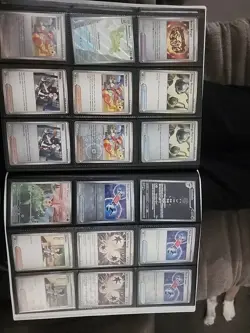White Flare Binder Lot. 235 NM Cards English NO Duplicates. See Description - Image 1