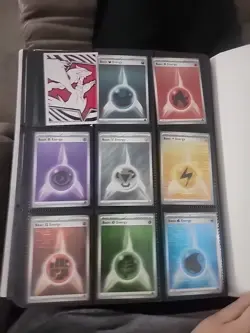 White Flare Binder Lot. 235 NM Cards English NO Duplicates. See Description - Image 2
