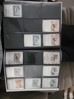 White Flare Binder Lot. 235 NM Cards English NO Duplicates. See Description - Image 3
