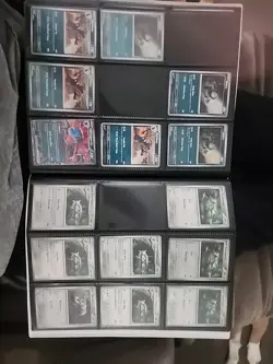 White Flare Binder Lot. 235 NM Cards English NO Duplicates. See Description - Image 5