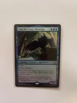 MTG Avatar Wan Shi Tong, Librarian TLA 0078 Foil Mythic NM - Image 1