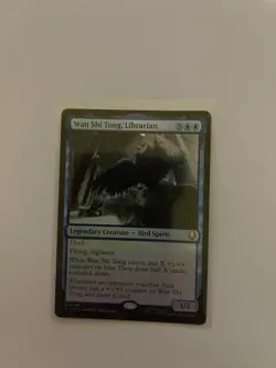 MTG Avatar Wan Shi Tong, Librarian TLA 0078 Foil Mythic NM - Image 1