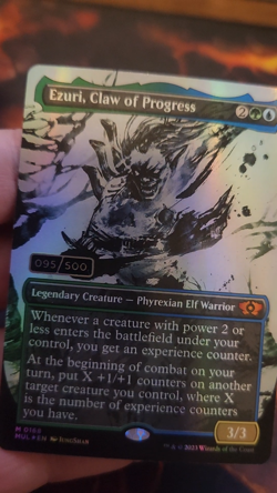 Ezuri, Claw of Progress (Serialized #95) Magic the Gathering - Image 2