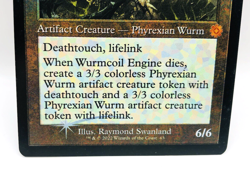 MTG Wurmcoil Engine FOIL 063 NM+ The Brothers War Retro Frame Never Played Magic - Image 3