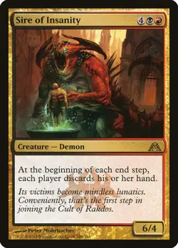 Sire of Insanity [Dragon's Maze] Lightly Played - Image 1