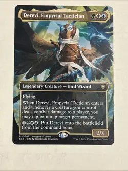 Derevi, Empyrial Tactician (Borderless) Commander: Bloomburrow Regular - Image 1