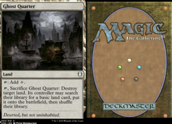 Magic the Gathering -MTG-Ghost Quarter - Image 1