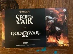 MTG PlayStation - Secret Lair x God of War: Greek Foil Edition - Image 1