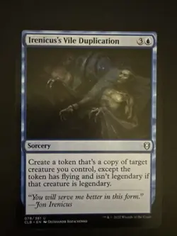 Irenicus's Vile Duplication Commander Legends MTG Regular NM/M - Image 1