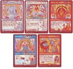 MTG Secret Lair Rainbow Foil Burning Revelations Magic The Gathering Gencon 2024 - Image 2