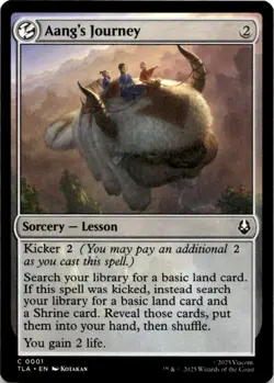 Aang's Journey C Avatar: The Last Airbender 1 NM - Image 1