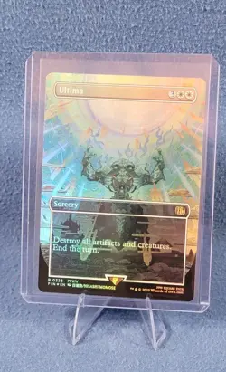 Ultima (Borderless) #328 (Foil) Final Fantasy FIN Magic MTG - Unplayed / NM - Image 1