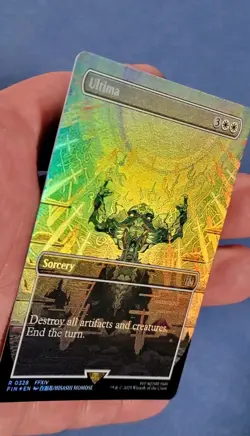 Ultima (Borderless) #328 (Foil) Final Fantasy FIN Magic MTG - Unplayed / NM - Image 2