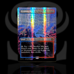 Scalding Tarn ~DRAGONSCALE~ Mythic TDM Special Guest & 4 Full Dragon Eye Lands - Image 4