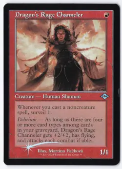 Dragon's Rage Channeler (Retro Frame) U Modern Horizons 2 9 NM - Image 1