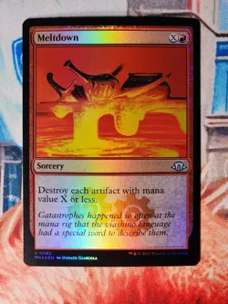 Meltdown Foil Modern Horizons 3 Magic Gathering MTG MH3 - Image 1