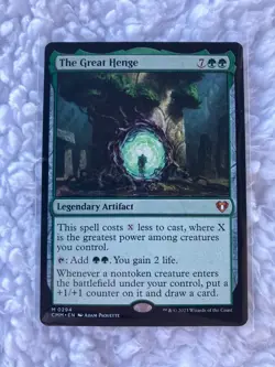 The Great Henge Commander Masters Regular - Image 1