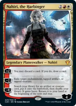 Nahiri, the Harbinger Commander 2020: Ikoria HEAVILY PLD CARD ABUGames - Image 1
